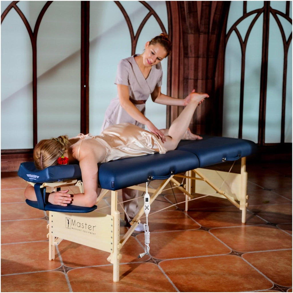 Royal Blue Portable Massage Table Package P3209
