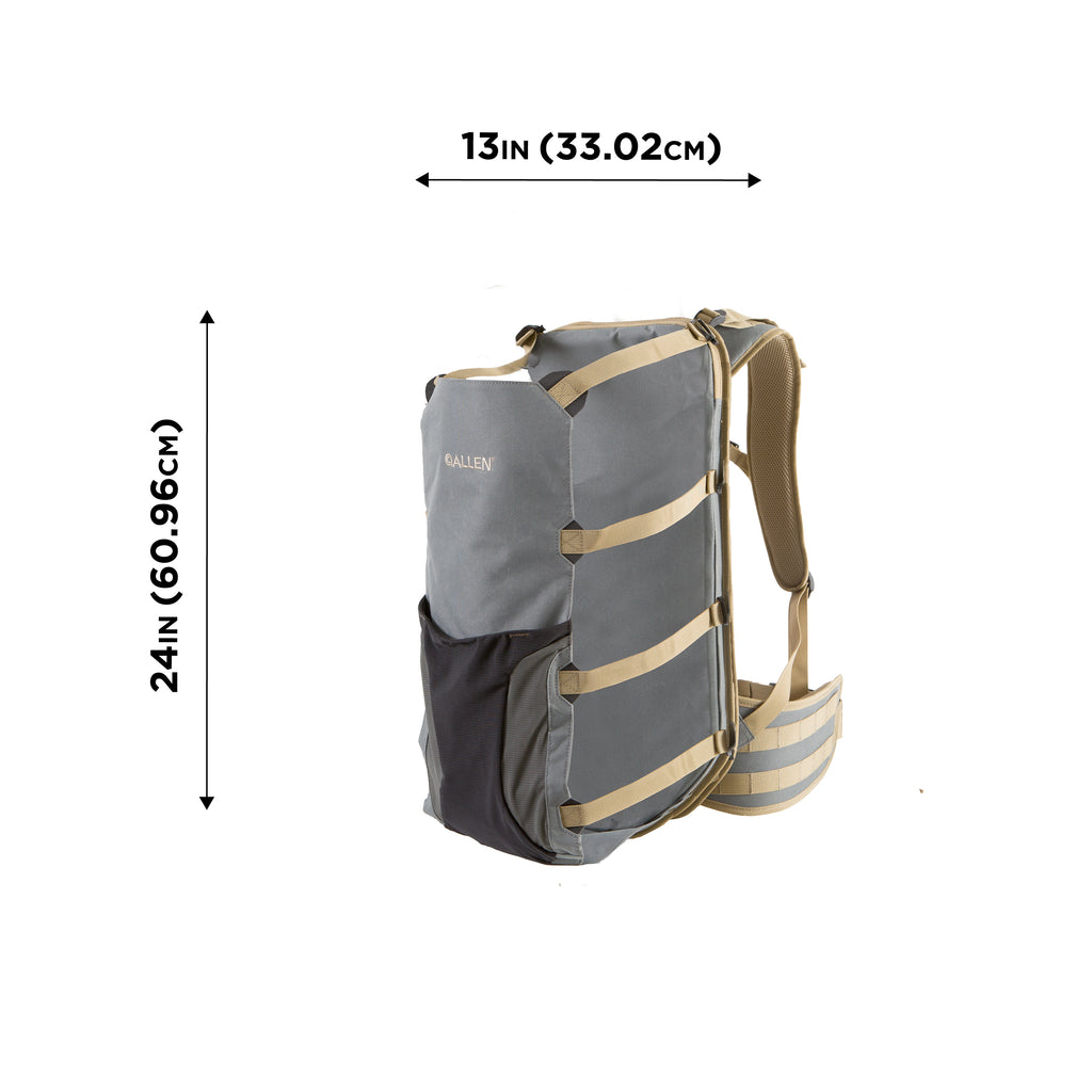 Harvest Trail Frame Game Bag Pack, Gray, Polyester N210703