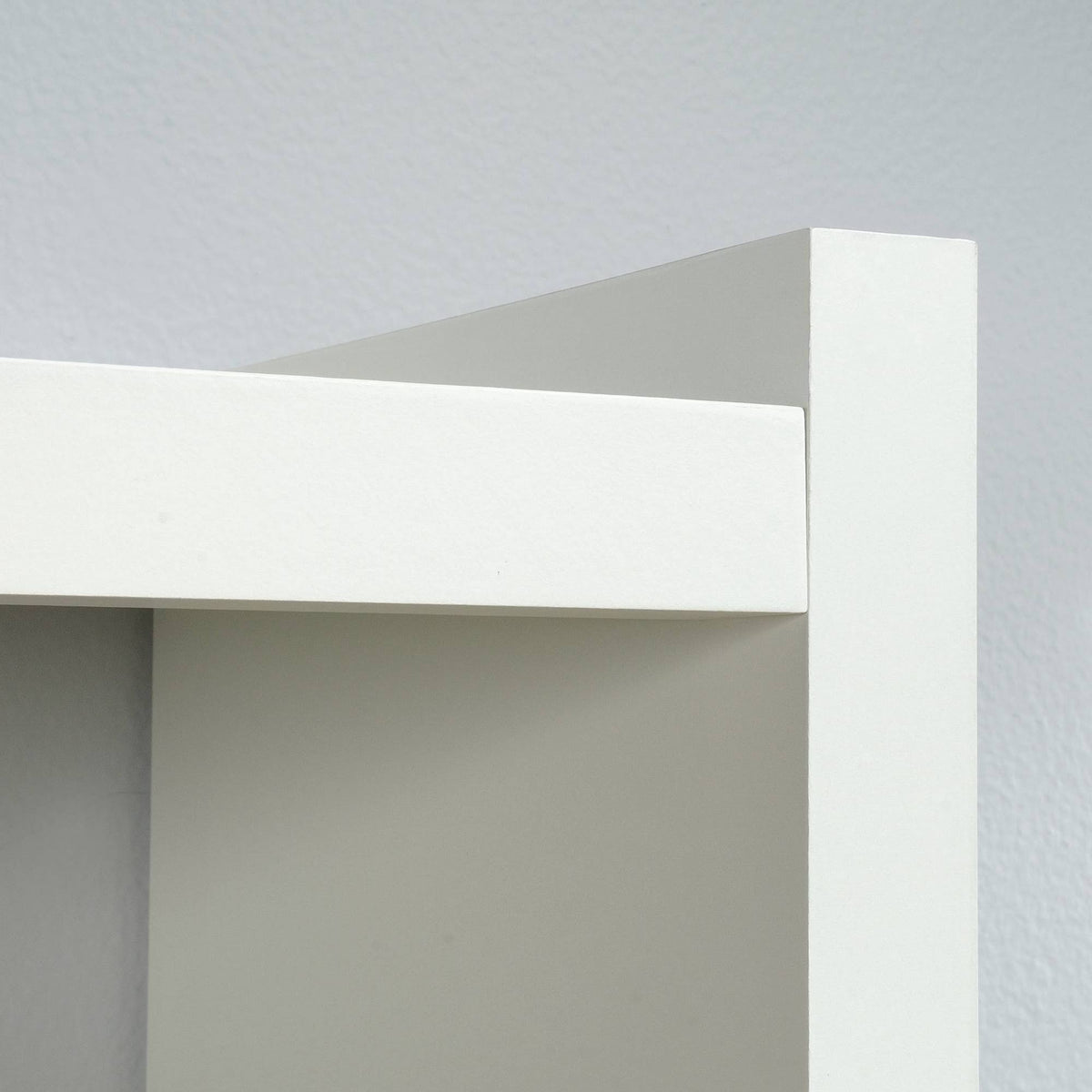 4 Shelf White Bookcase M849508