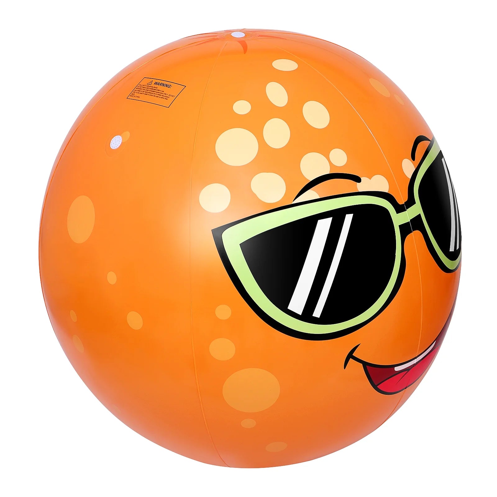 Orange Shaped Inflatable Sprinkler Water Toy C94531
