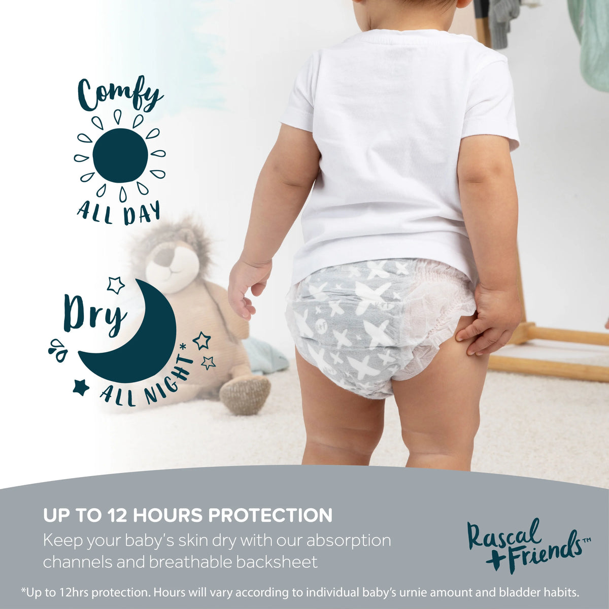 Premium Training Pants 3T-4T, 58 Count T747