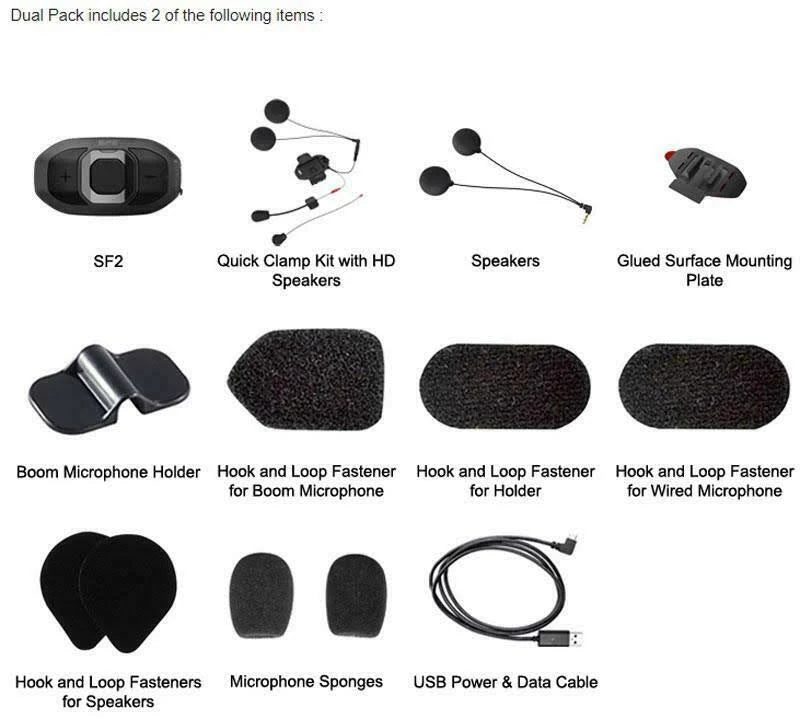SF2 Bluetooth Communication System Dual L3555