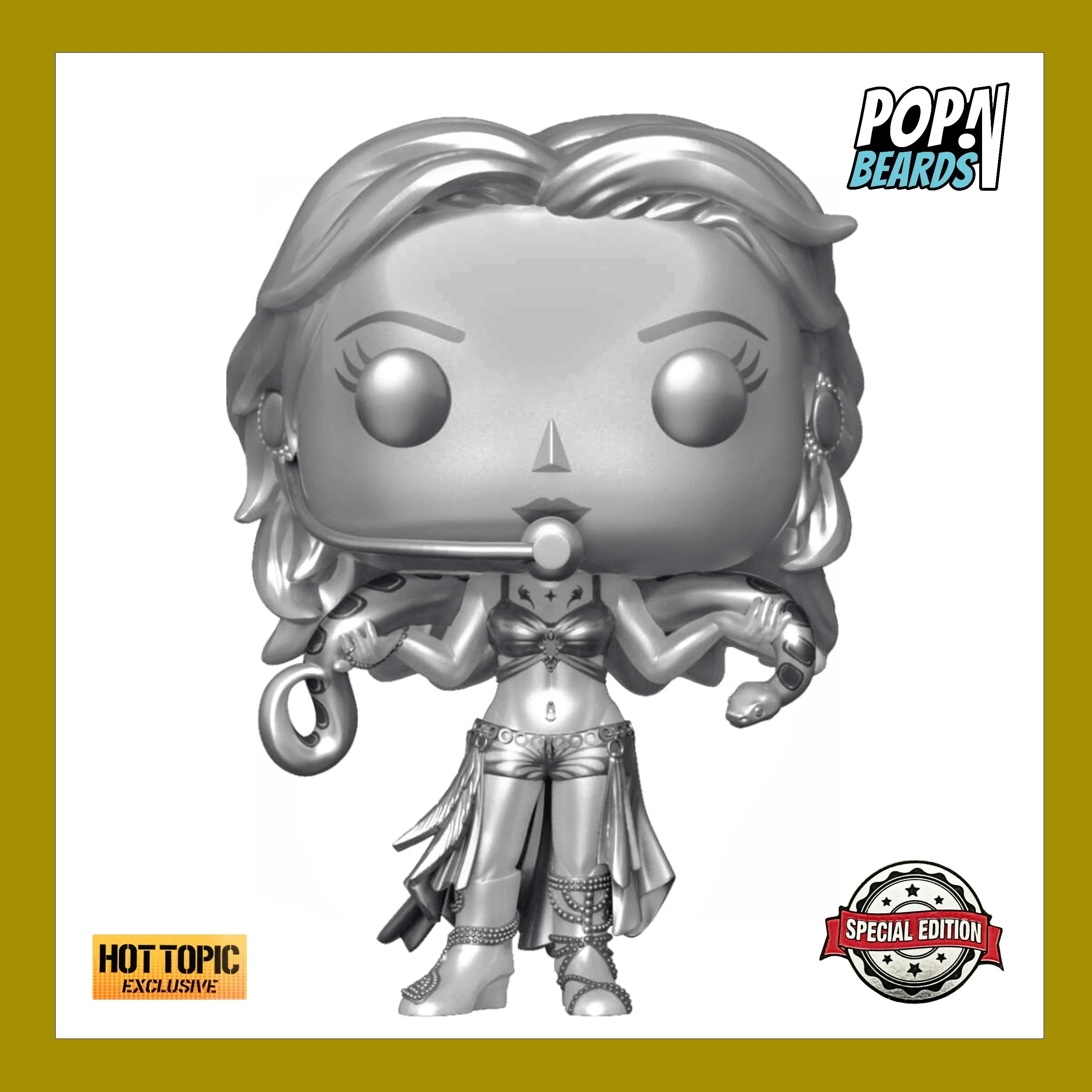 Britney Spears Slave 4U Metallic Pop Vinyl Figure P89673