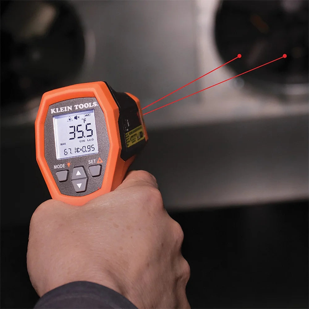 20:1 Dual-Laser Infrared Thermometer K90292
