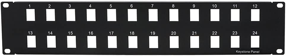 24 Port Blank Patch Panel L7689