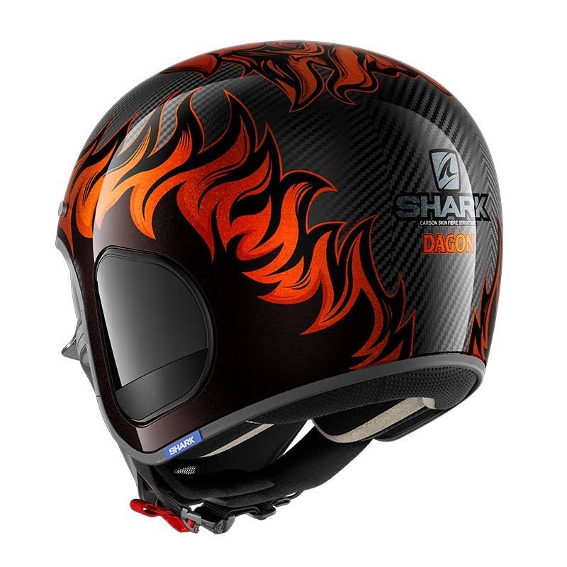 Carbon-orange Helmet Size S G419893