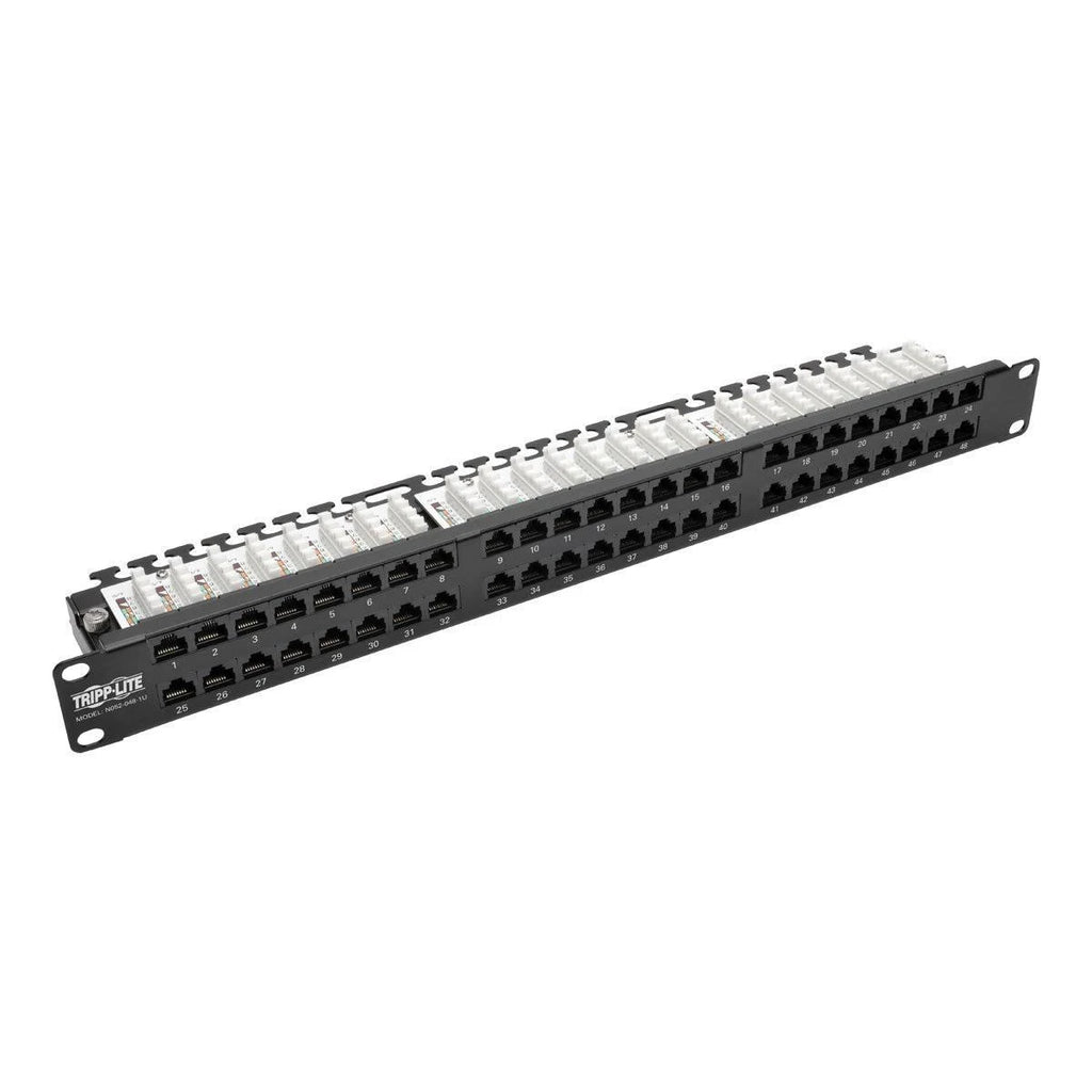 48-Port Cat5e Rackmount Patch Panel E856463