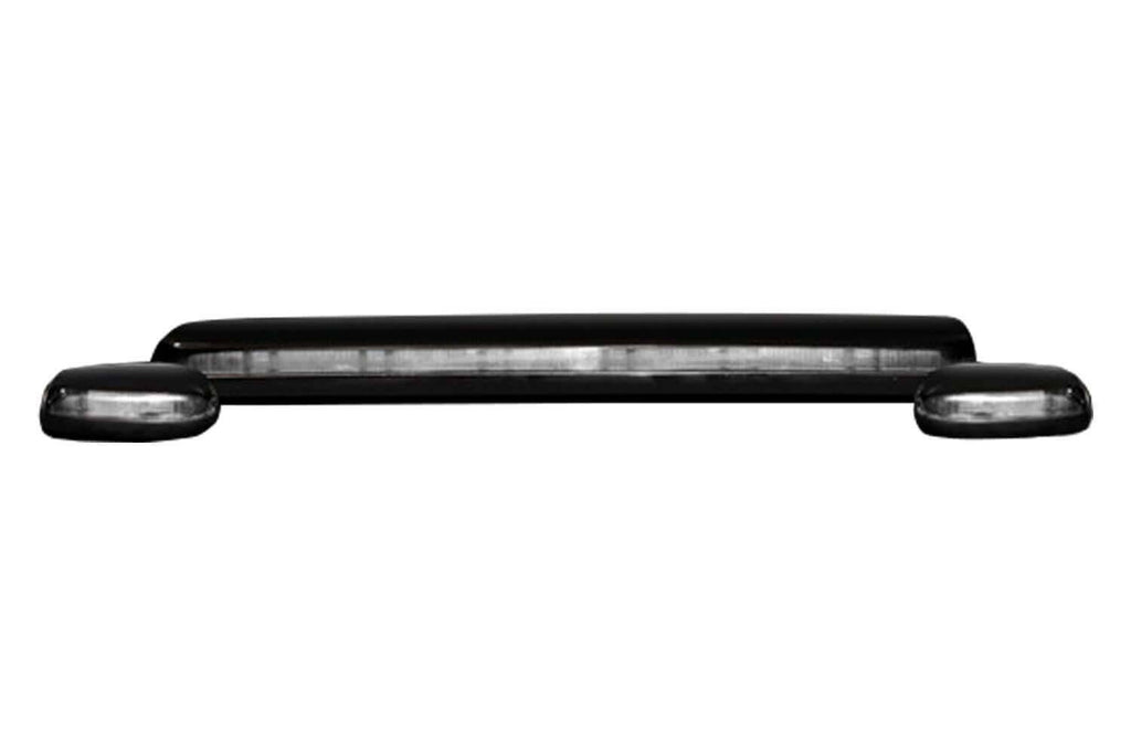 Black LED Cab Roof Lights with Clear Lens A490555