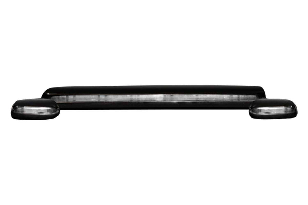 Black LED Cab Roof Lights with Clear Lens A490555