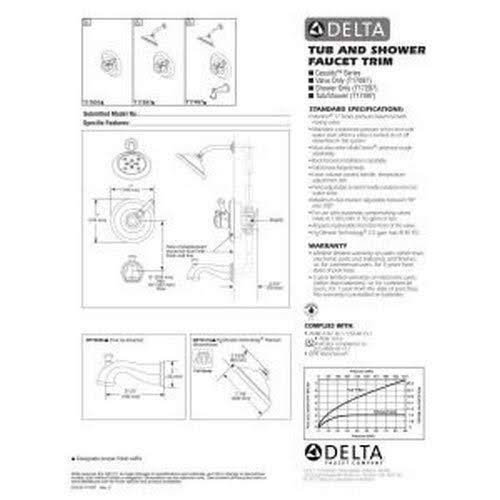 Chrome Tub and Shower Trim E5276