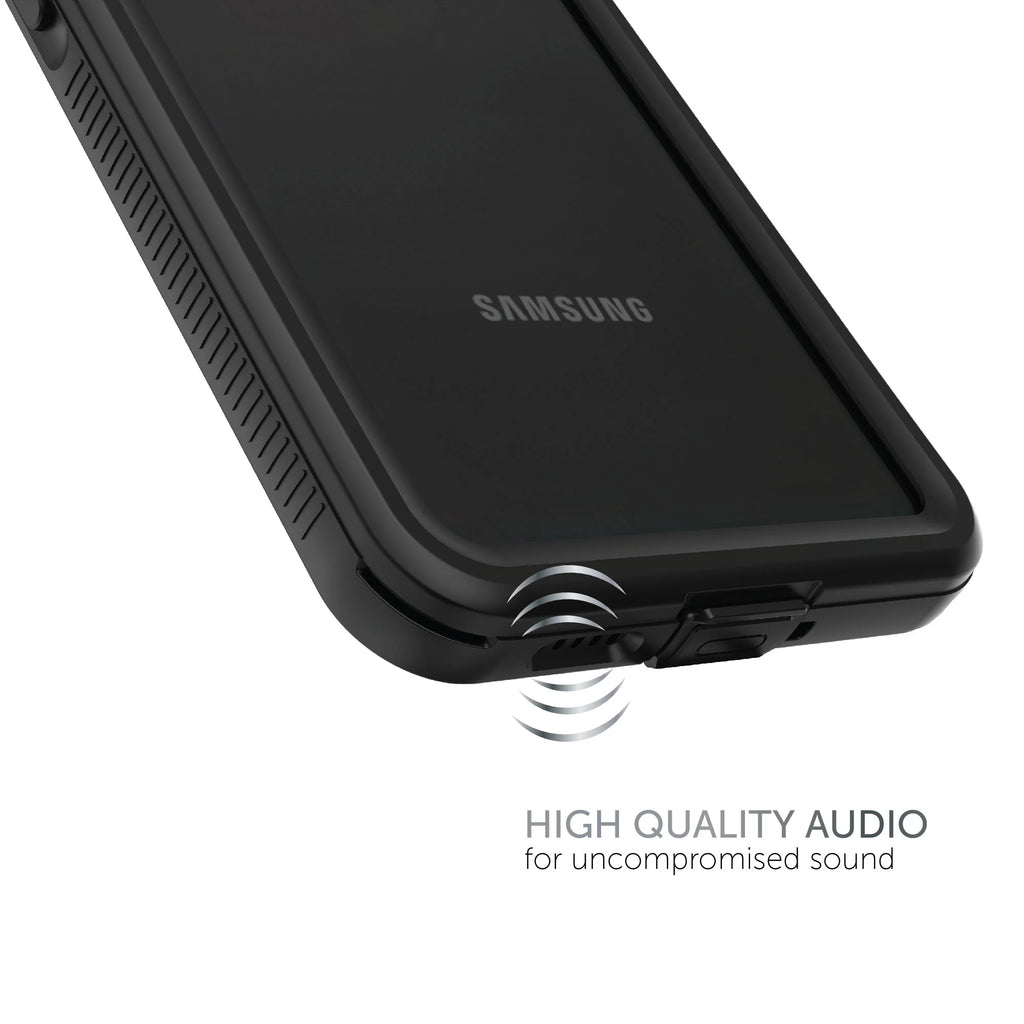 Black/Clear Waterproof Phone Case for Samsung Galaxy A53 5G Y66260