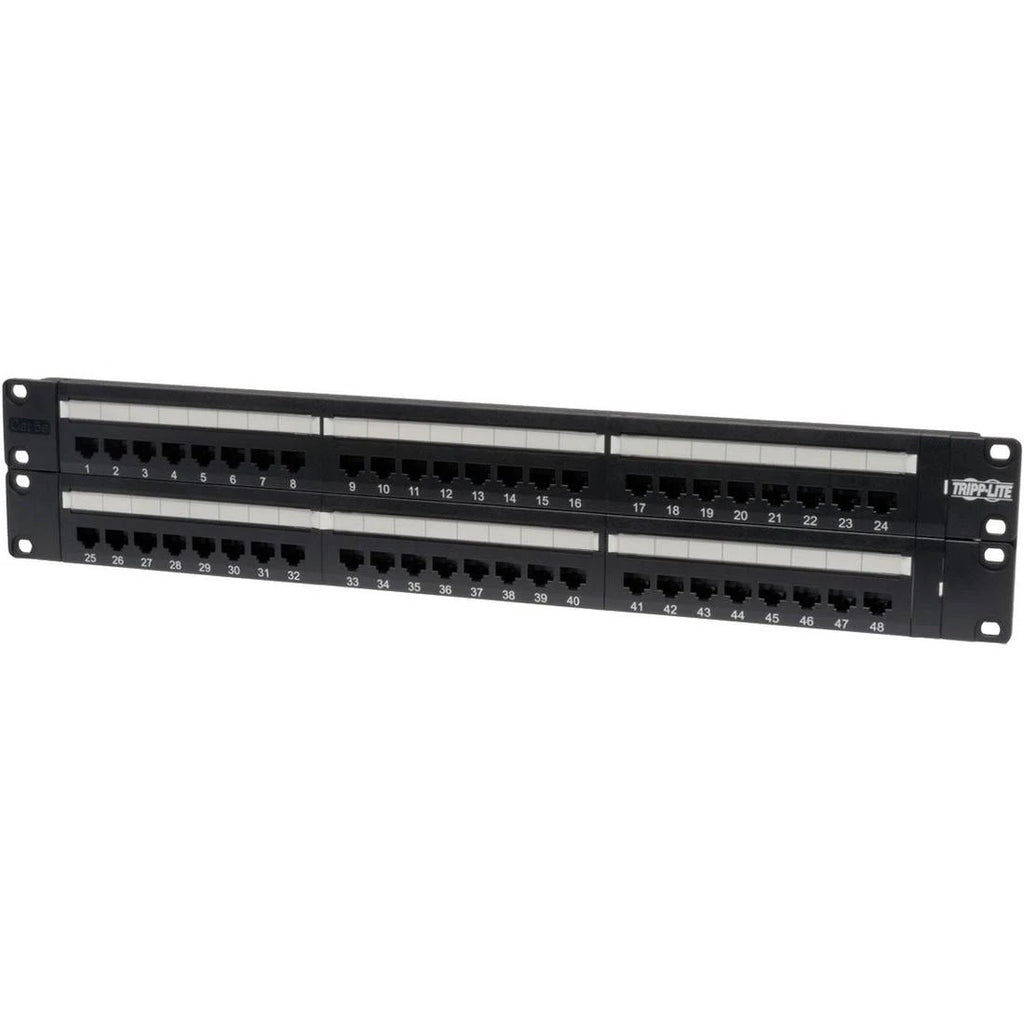 48-Port Cat5e Rackmount Patch Panel E856463