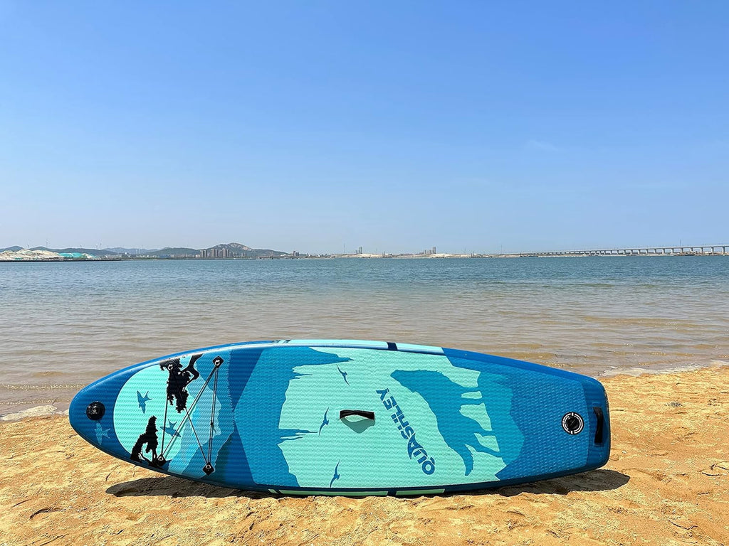 Inflatable Stand Up Paddle Board with Accessories, 11'x33 x6, Max 330lbs W309