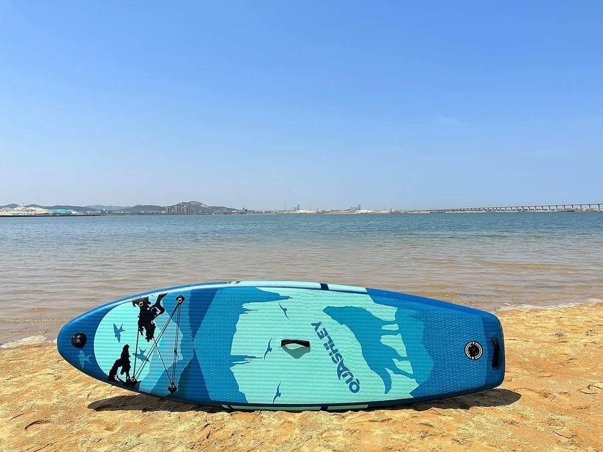 Inflatable Stand Up Paddle Board with Accessories, 11'x33 x6, Max 330lbs W309