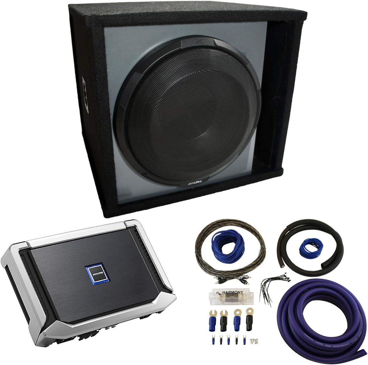 Ported 10 Car Audio Subwoofer Sub Box Enclosure Package Q433895