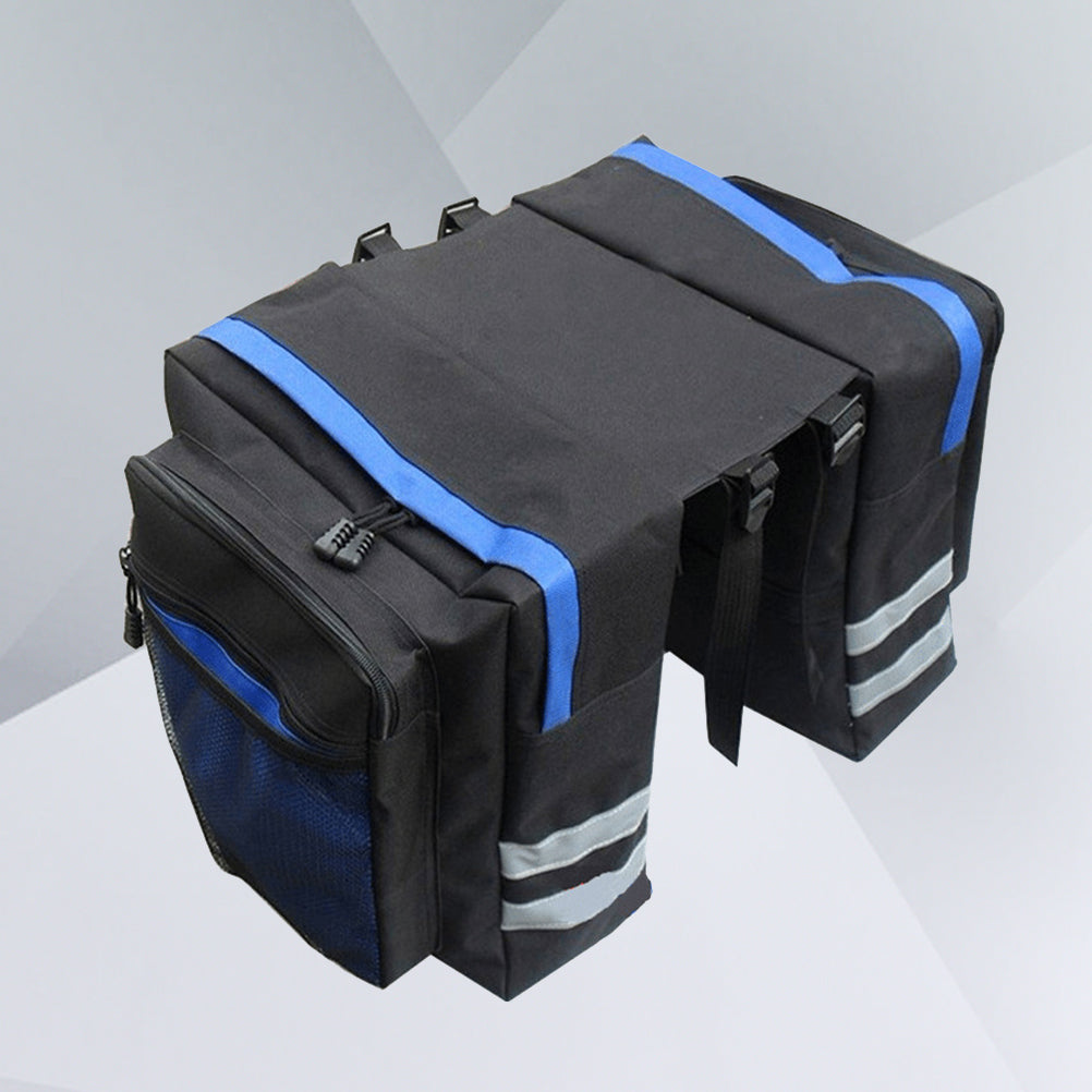 Blue Waterproof Bicycle Trunk Bag O762601