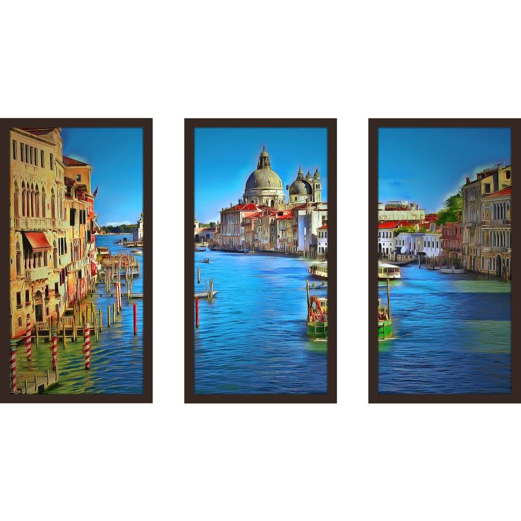 3 Piece Framed Graphic Art Set V46534