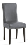 Gray Side Chair - Set of 2 Y4443