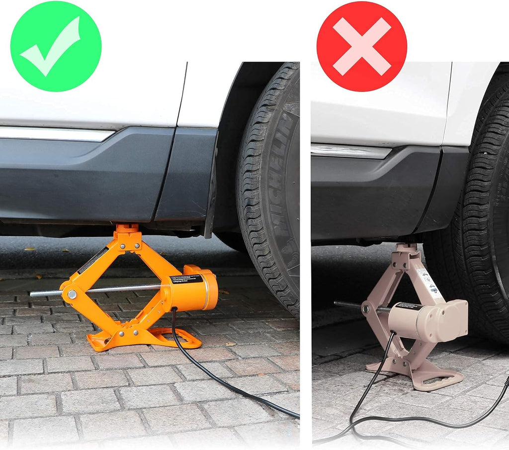 2 Ton Electric Car Jack Pack of 2 C145789