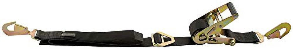 2" x 8' Heavy Duty Twist Hook Tie-Down with Built-In Axle Strap E80069