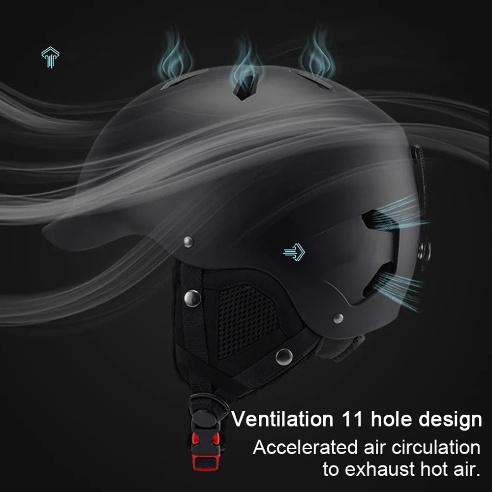 Reinforced ABS Winter Warm Cycling Helmets L9845