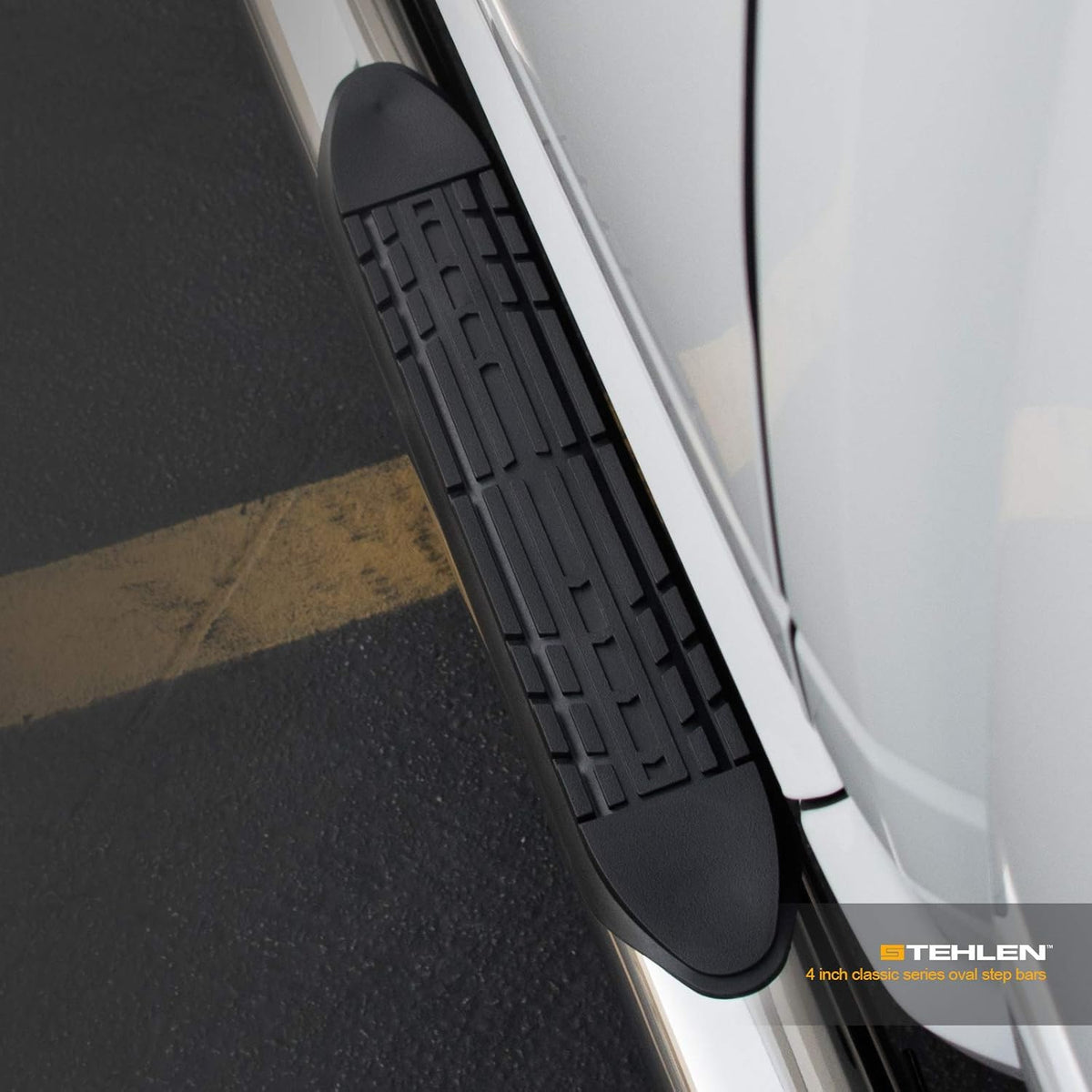 4 Oval Side Step Nerf Bars Stainless Steel R1231