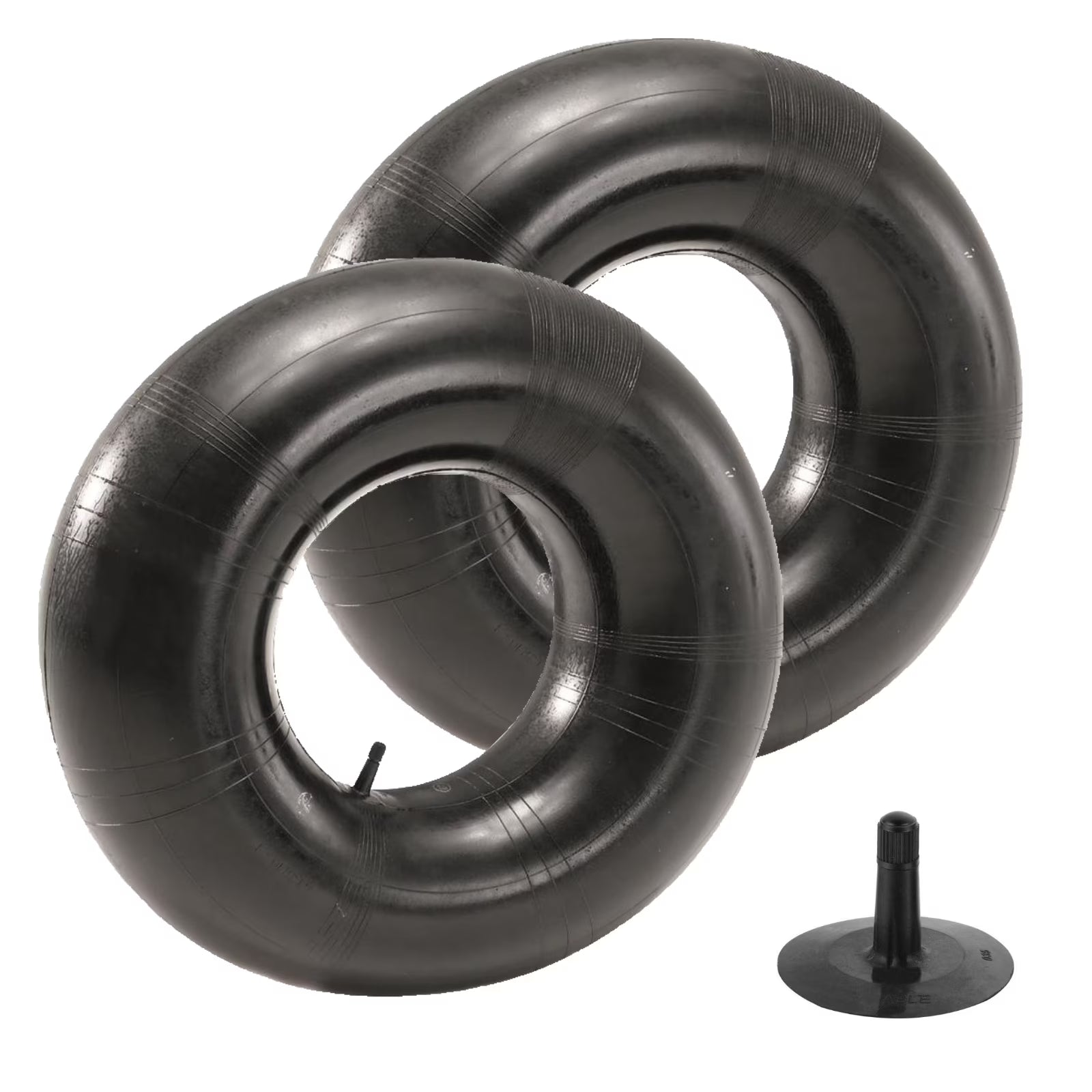 (2) Tire Inner Tubes 22x12x8 22x9x8 TR13 Straight Valve L59115