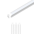 8ft LED Integrated Tube 60W 5000K V Shaped Frosted Linkable 4-Pack R261069
