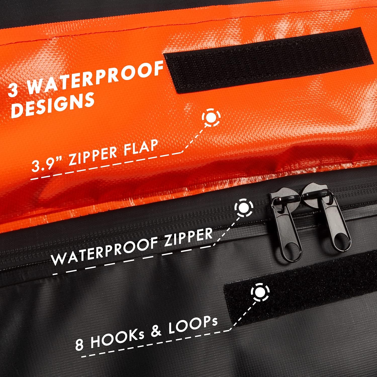 21 CUFT Waterproof Rooftop Cargo Carrier A1616