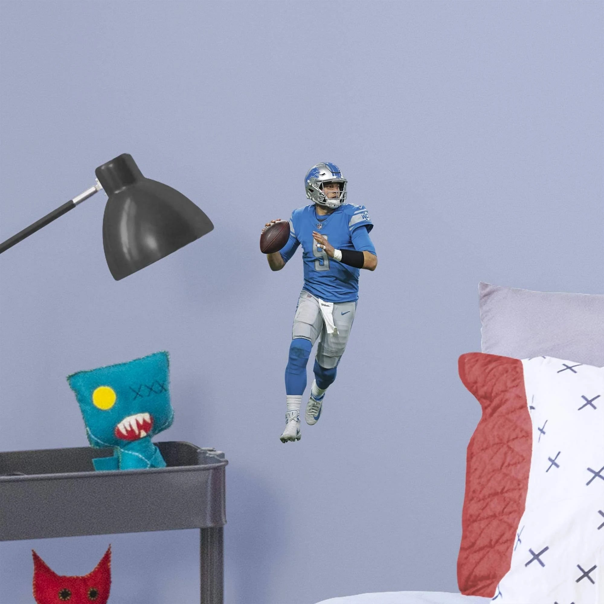 Officially Licensed NFL Removable Wall Decal Giant Athlete + 2 Wall Decals Z13909