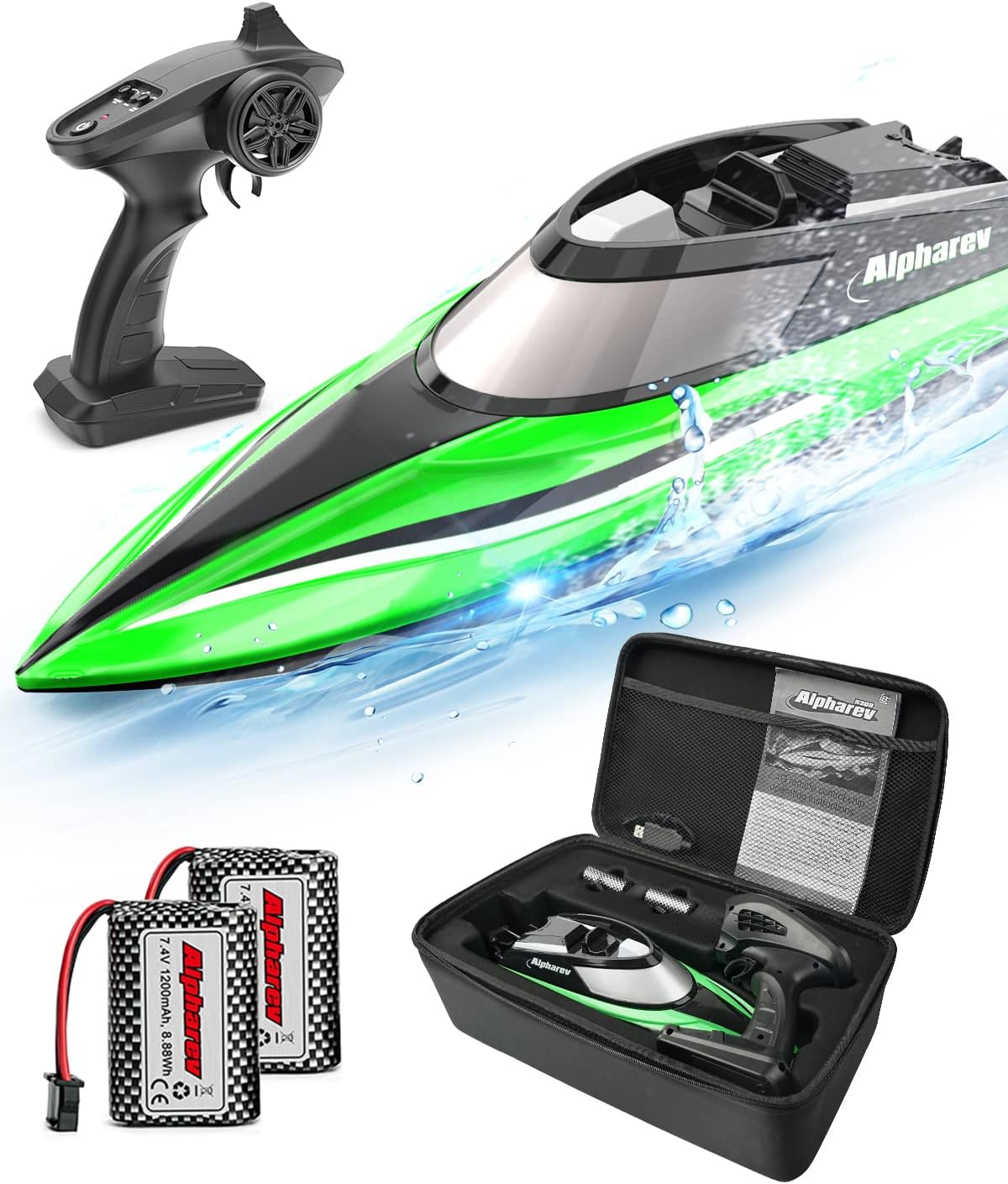 20+ MPH 2.4 GHZ Remote Control Boat F654
