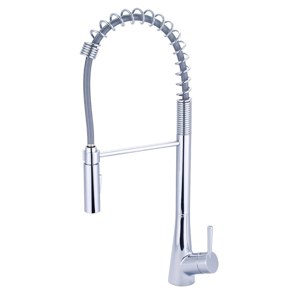 Single Handle Pre-Rinse Spring Pull-Down Kitchen Faucet H3046