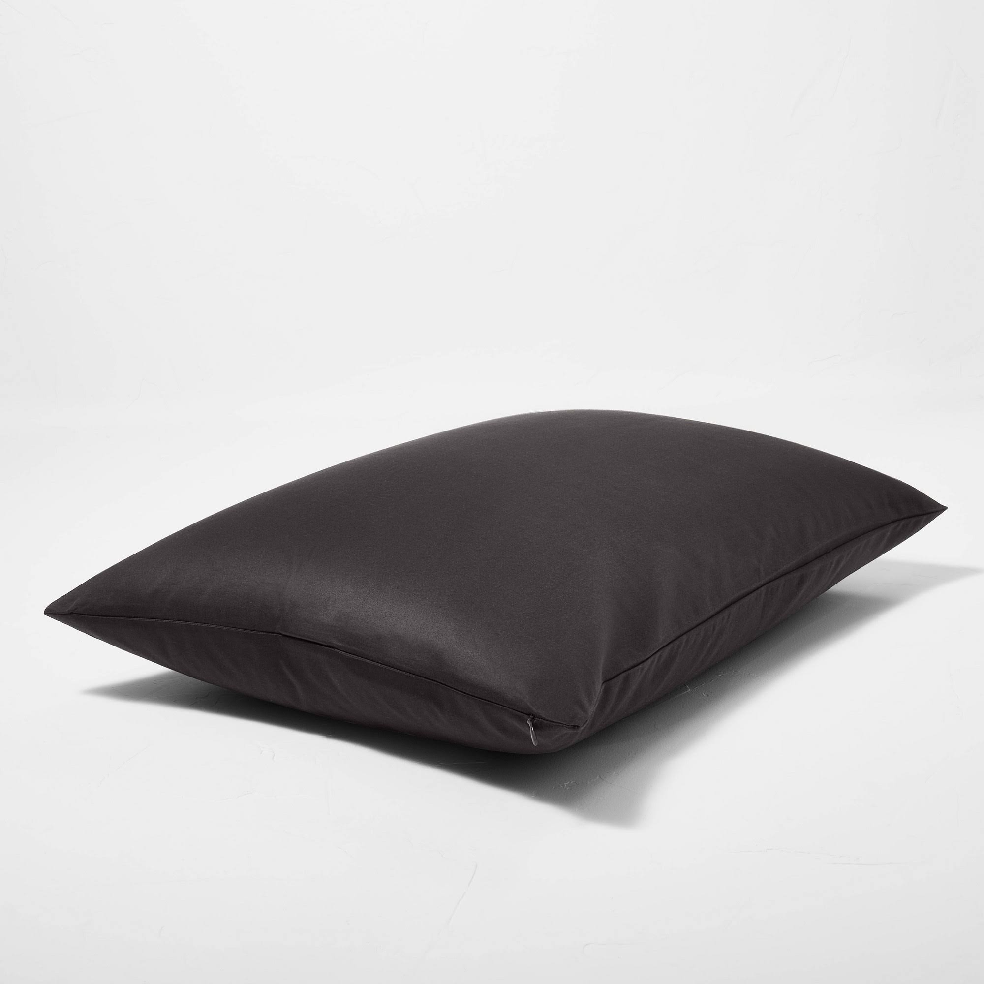 Full/Queen Supima Washed Sateen Duvet & Sham Set Washed Black U252