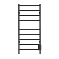 Black Hardwired Stainless Steel Towel Warmer Y355