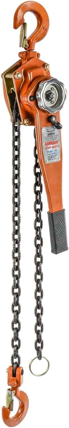 Lever Chain Hoist 1.5-Ton Capacity, 5 ft. Lift L624372