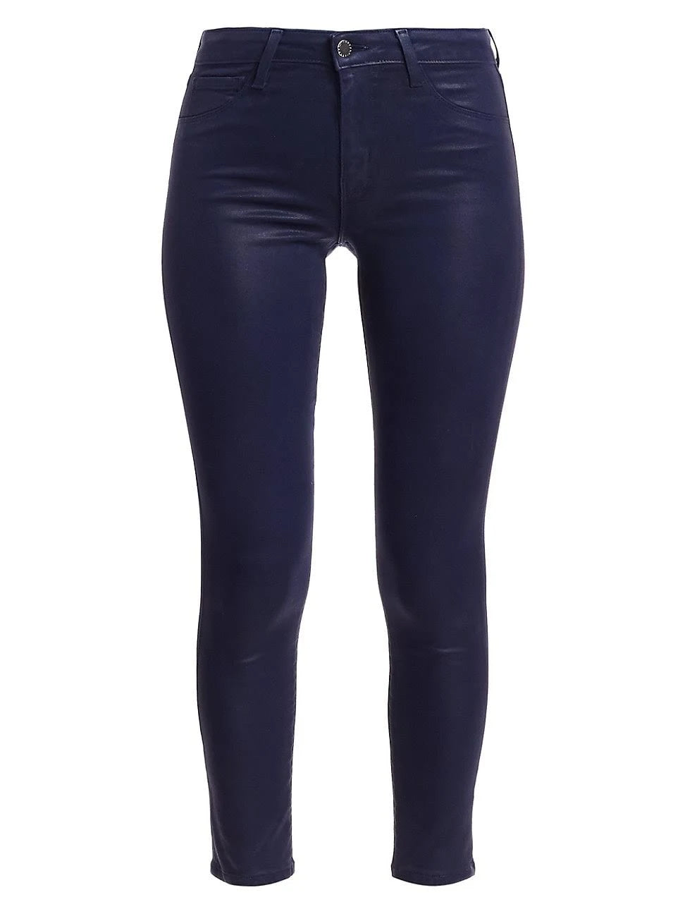 Navy Coated High Rise Skinny Jean L52470