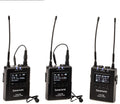 2-Person Wireless UHF Lavalier System with Dual Camera-Mount Receiver B8213