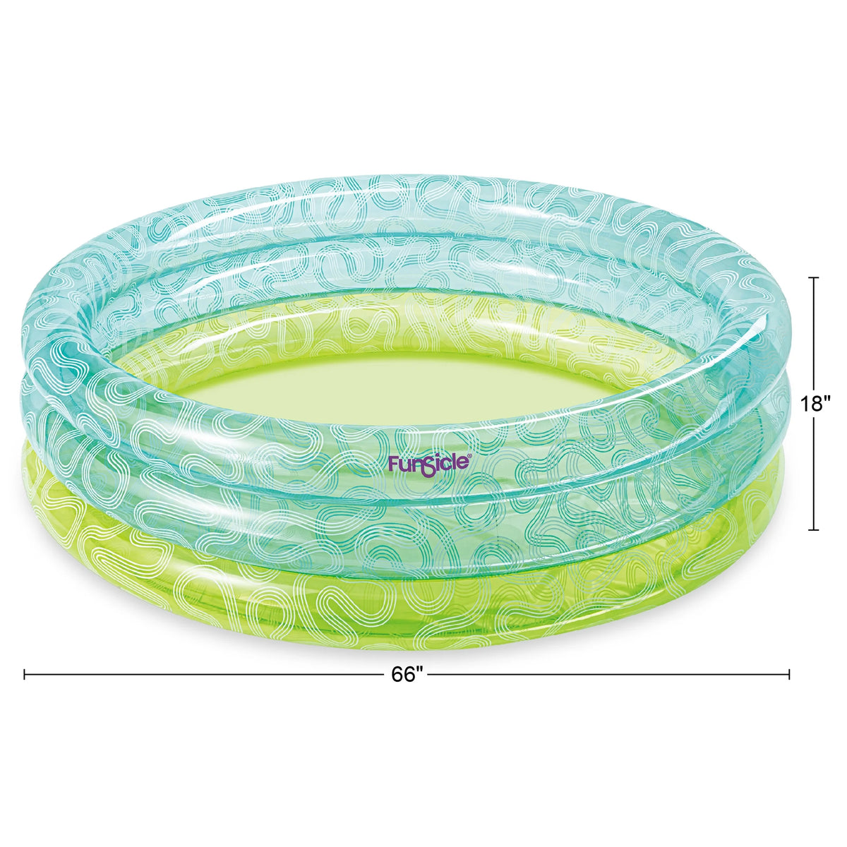 Lagoon Blue Inflatable Swimming Pool A439