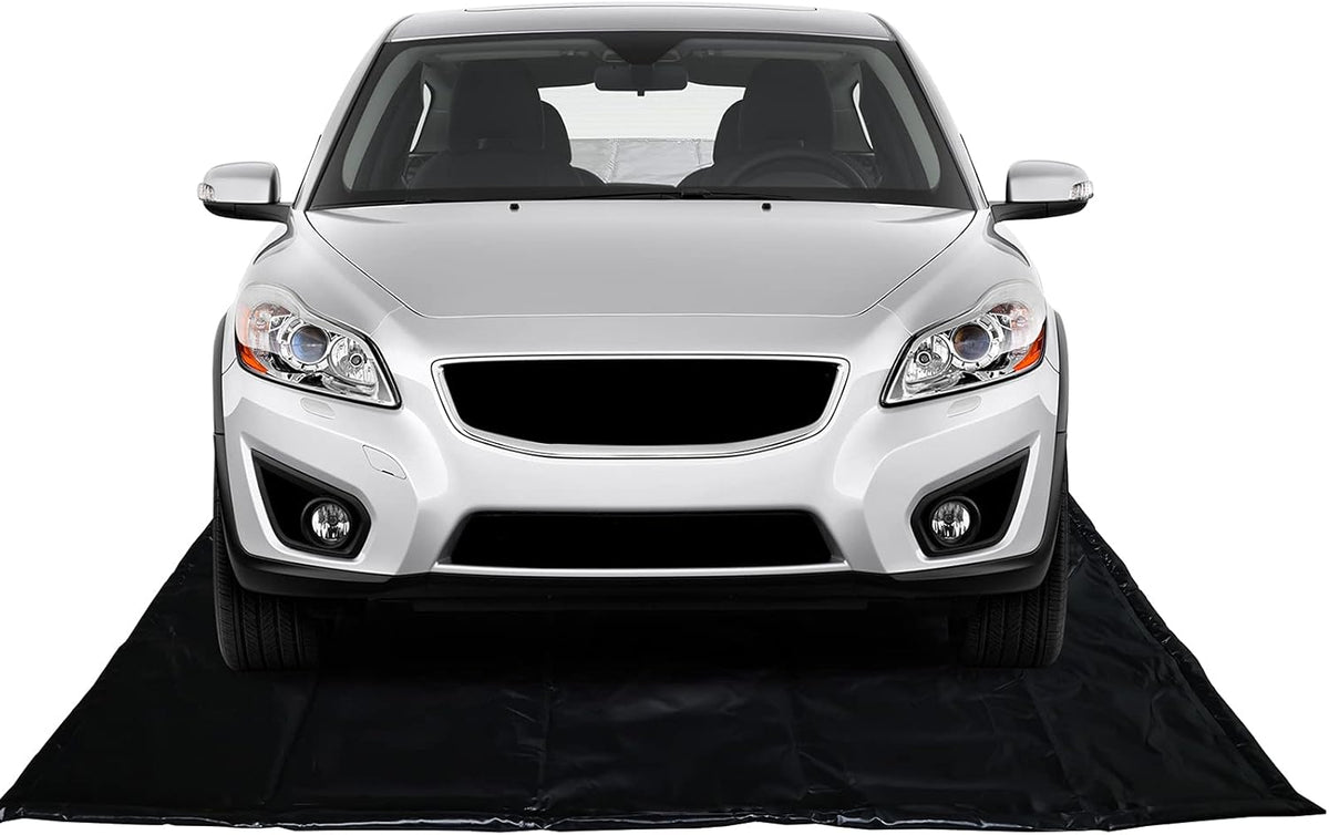 Black Garage Containment Mats 7'9'' X 16' J1864