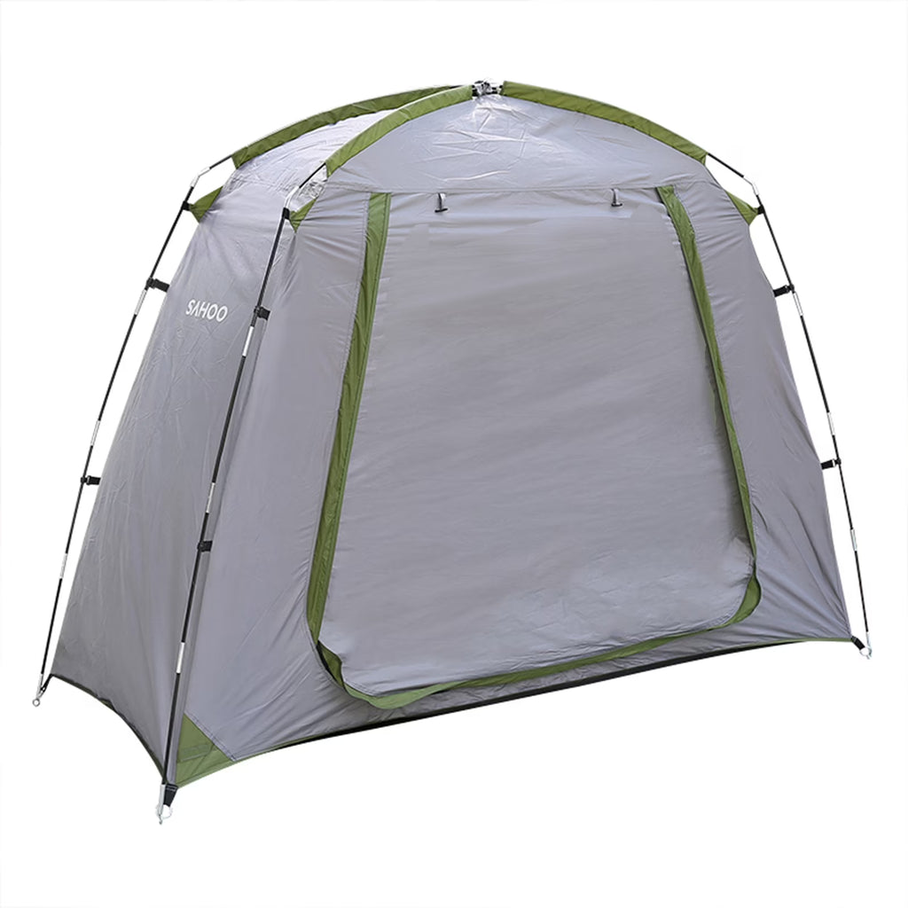 Silver Coated Polyester Waterproof Bike Shelter Storage Shed F877