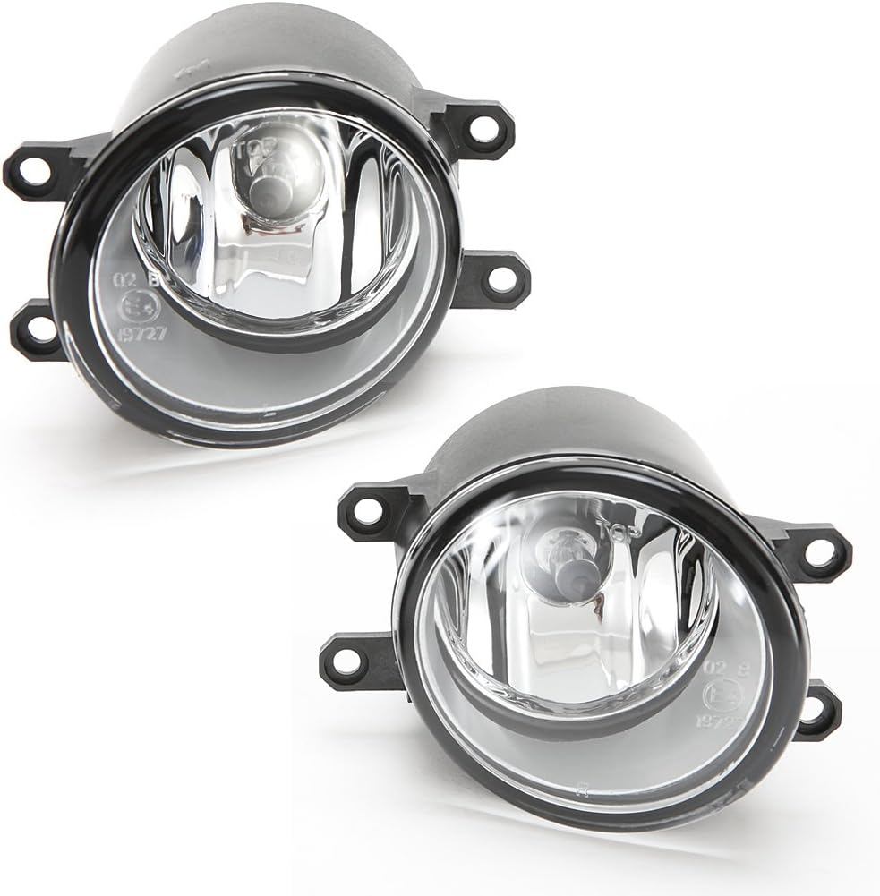 Fog Lights for 2007-2009 Toyota Camry, Clear Lens, Pack of 2 K725528