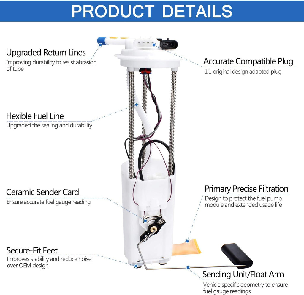 Fuel Pump Assembly with Sensor Pack of 2 N336