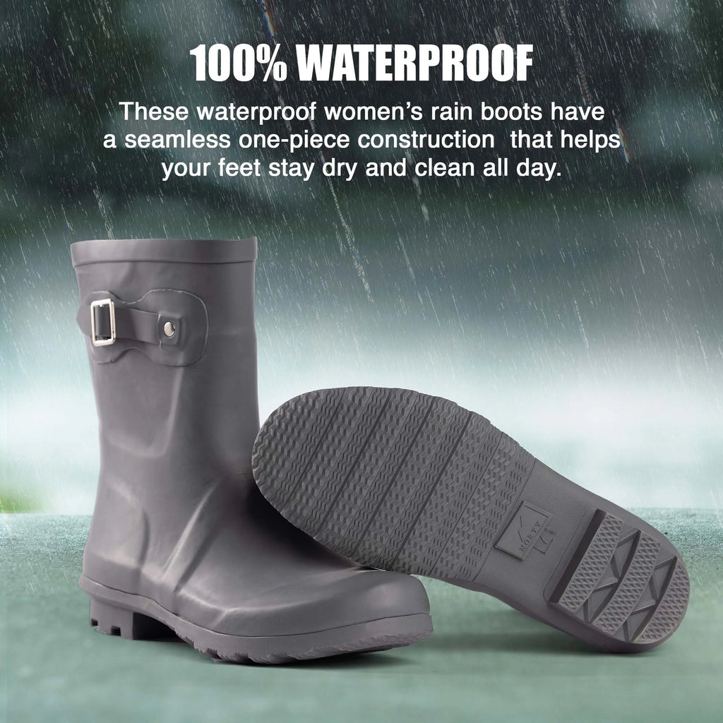 Womens Chelsea Rain Boots Size 11 F10448