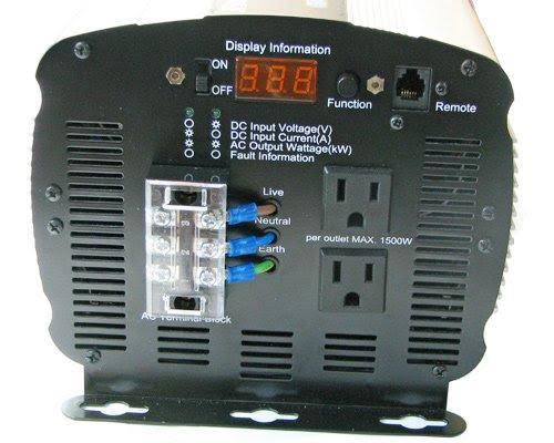 12V DC to 120V AC Power Inverter X8756