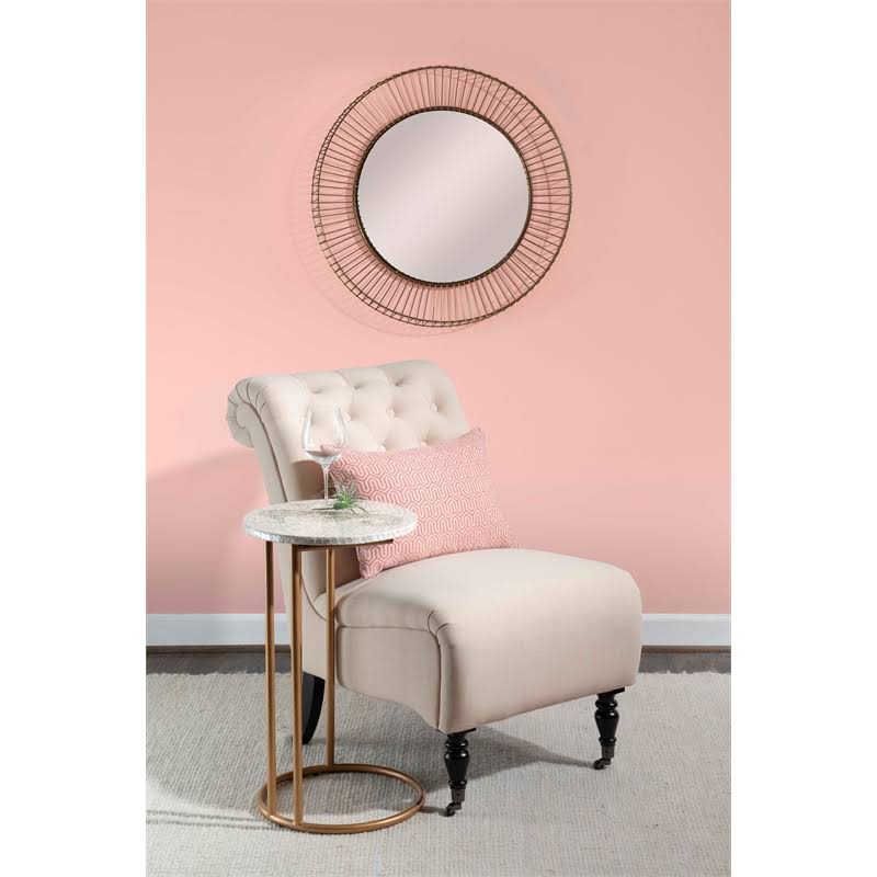 Gold Metal Accent C Table F7739